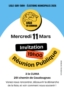 Invitation réunion publique CUMA 11 mars